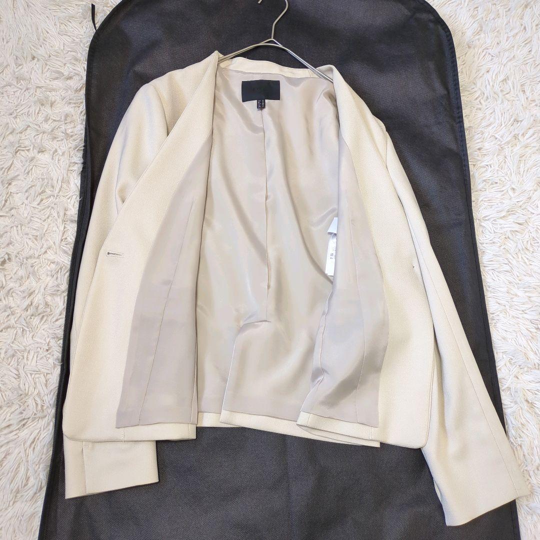 icb BrightCrossノーカラージャケット パンツ大きい サイズ 6 - メルカリ