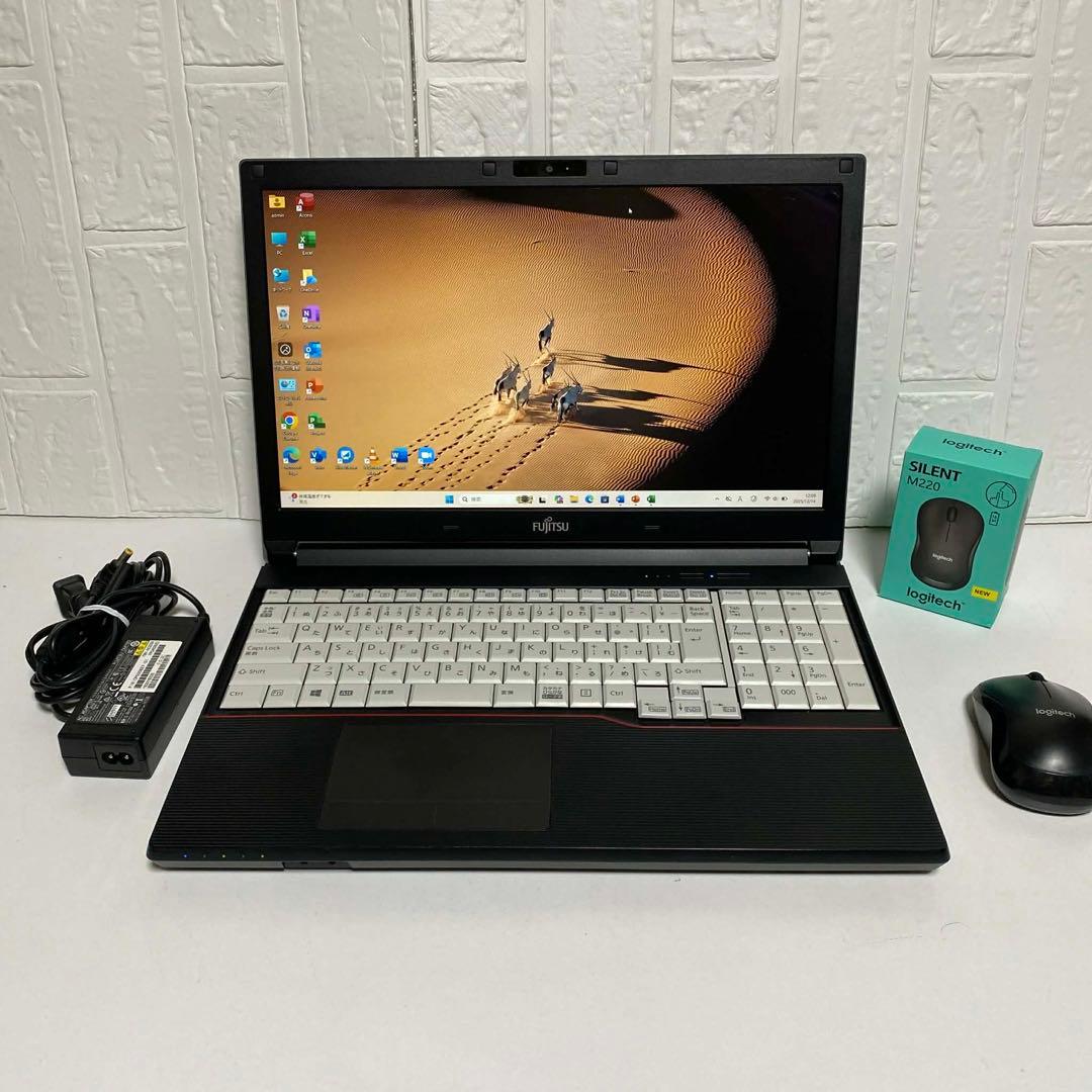 Windows11 オフィス付き　Core i7 SSD 500GB 富士通PC