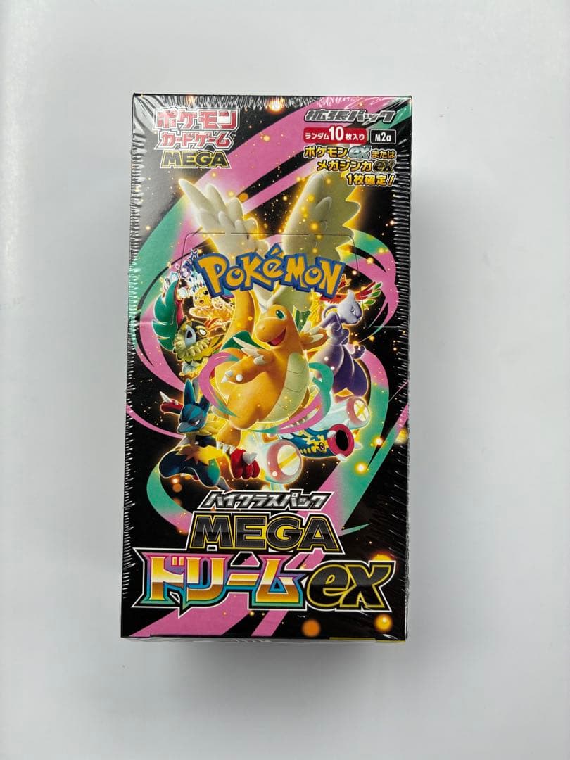 ポケカ　メガドリームex シュリンク有り1BOX