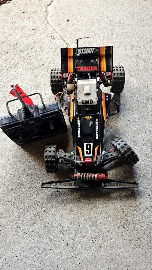 ジャンク品Tamiya HotshotⅡ タミヤ ホットショットⅡ