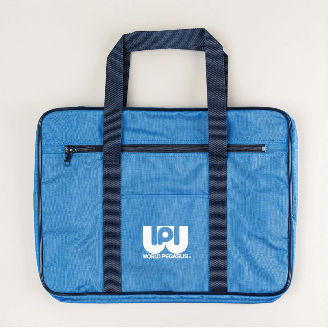 ワールドペガサス スクールバッグ ワッペ スクバ 青 - メルカリ