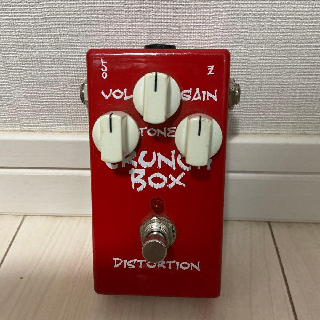 MI Audio CRUNCH BOX ディストーションペダル シンプルで幅広いトーンセッティングが可能なディストーションペダル