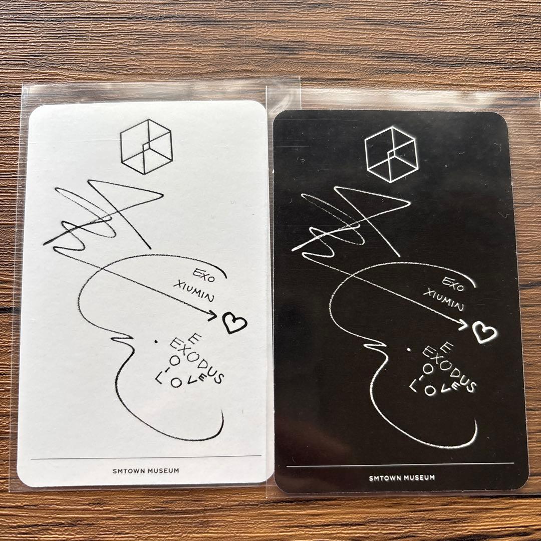 exo シウミン 公式 xiumin トレカ - メルカリ