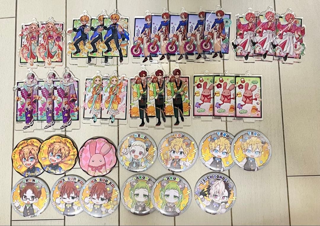 花子くん ミュージアム アクスタ ポストカード クリアカード 特典 缶バッチ 地縛少年花子くん」トレーディングクリアカード（10th Anniversary