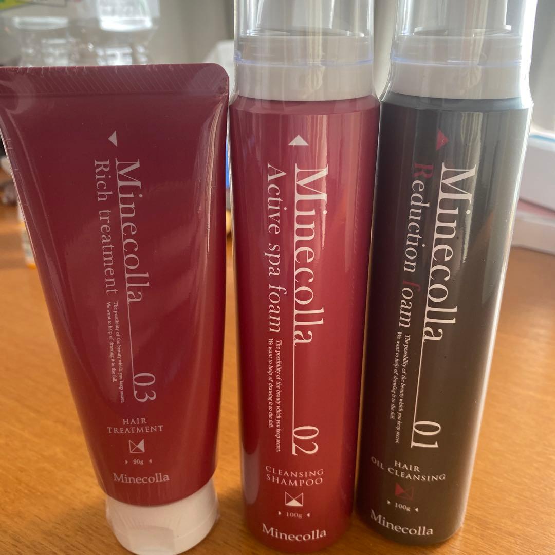 Minecolla ヘアケアセット 3点