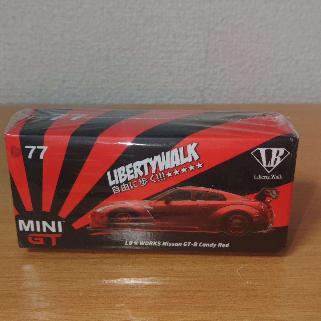 MINIGT LIBERTY WALK★WORKS R35 キャンディーレッド