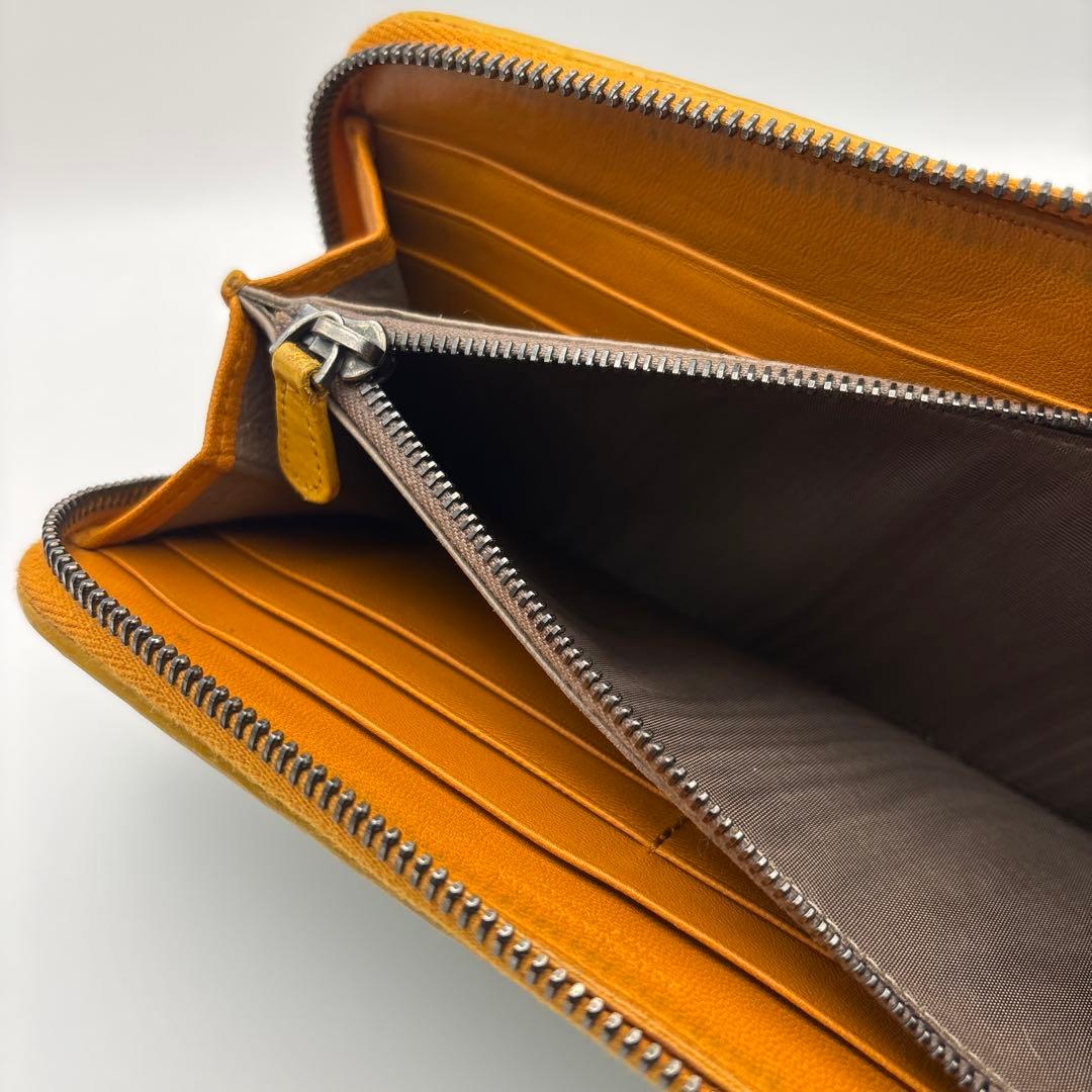 ◇正規品◇ボッティガヴェネタイントレチャート ラウンドファスナー長