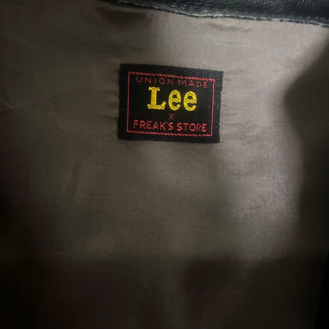 Lee × FREAK'S STORE 別注 レザートラッカージャケット 牛革 - メルカリ