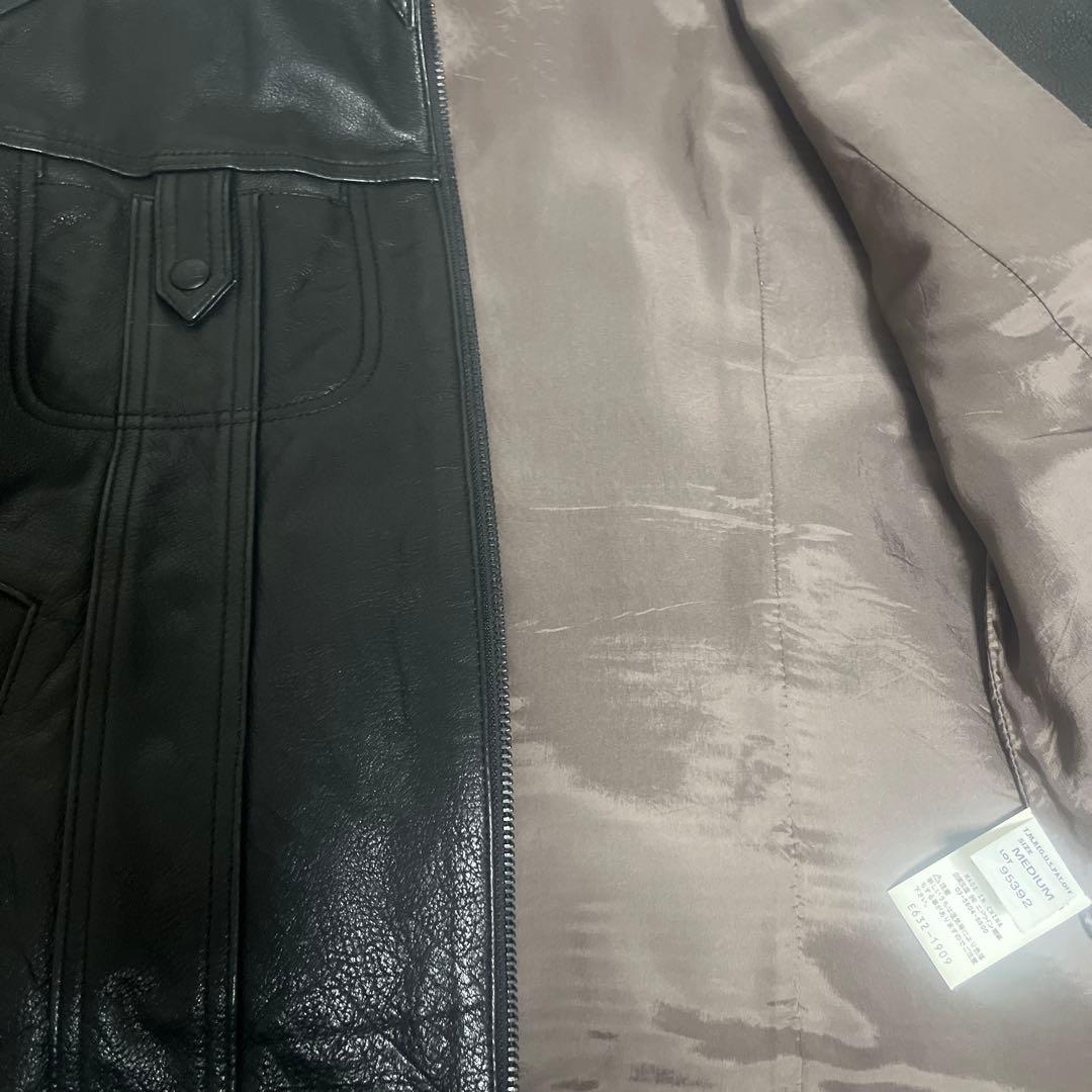 Lee × FREAK'S STORE 別注 レザートラッカージャケット 牛革 - メルカリ