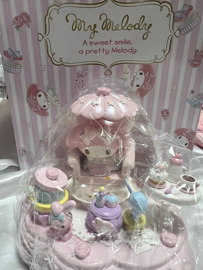 マイメロディ　スノードーム　スノーグローブ　置物　インテリア　アンティーク　レア