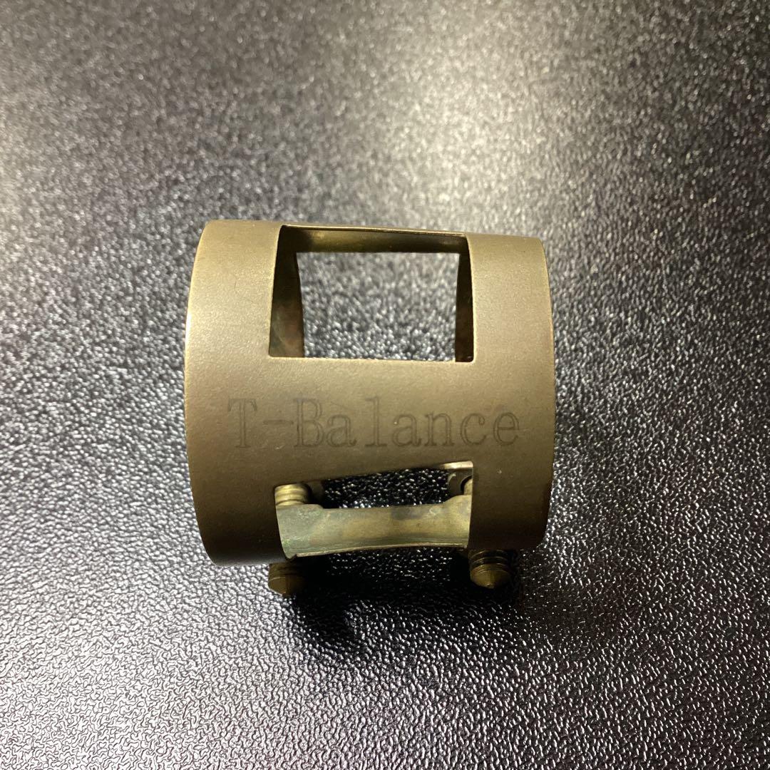 アルトサックスリガチャー　Marmaduke T-Balance ボナード アルトサックスリガチャー 逆締め ゴールド GP｜ 管楽器専門