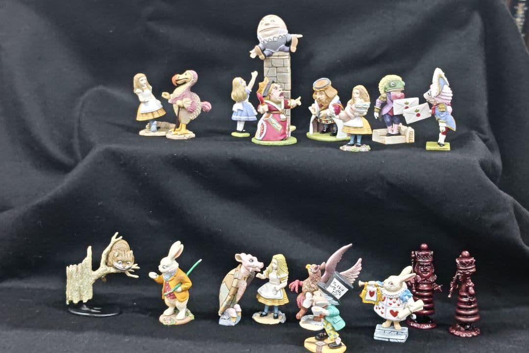 海洋堂　「不思議の国のアリス」全18体コンプリートセット