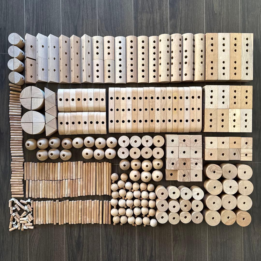 え*じ様 童具館　くむくむ　和久洋三の創造組木　2セット