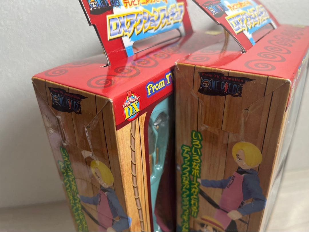 ワンピース DXアクションフィギュア ルフィ サンジ 初期 平成 レトロ