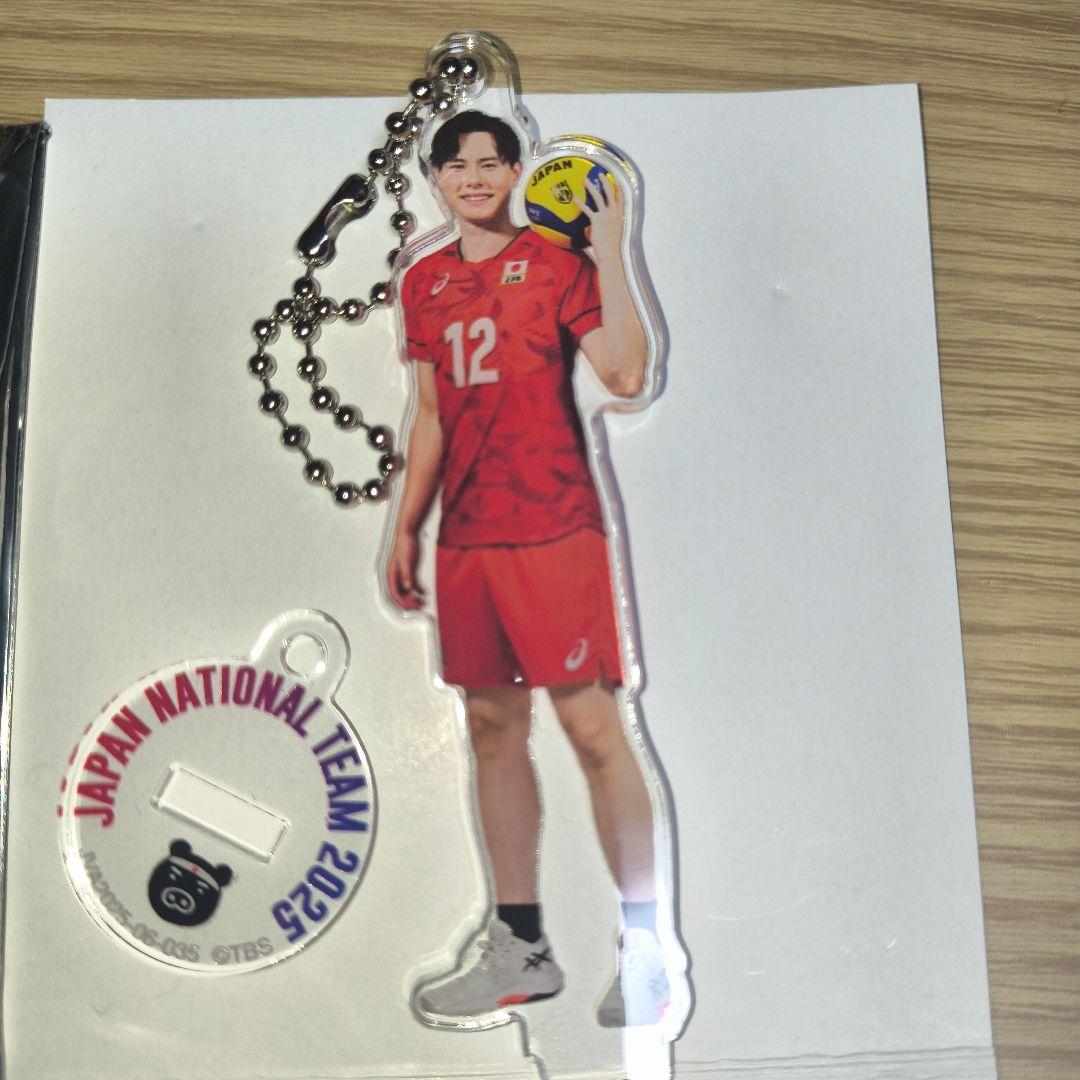 男子バレー 高橋藍 アクリルスタンドキーホルダー◯ - メルカリ