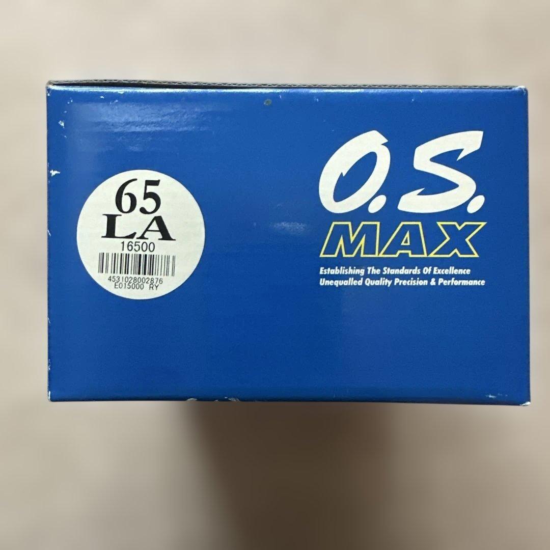 ラジコン飛行機用　O.S 65 MAX LAエンジン(ブルー)
