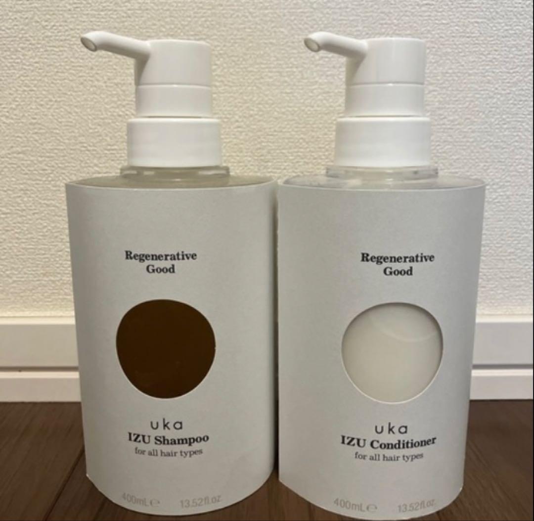 uka IZU Shampoo & Conditioner セット 400ml