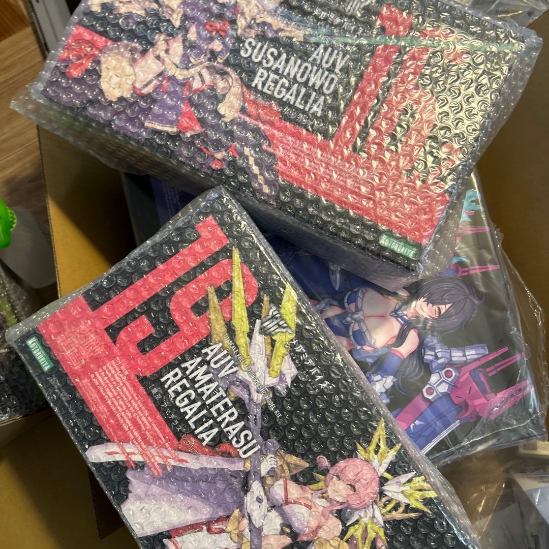 メガミデバイス　スサノヲ　アマテラス　ツクヨミ　レガリア　未開封　セット　特典も