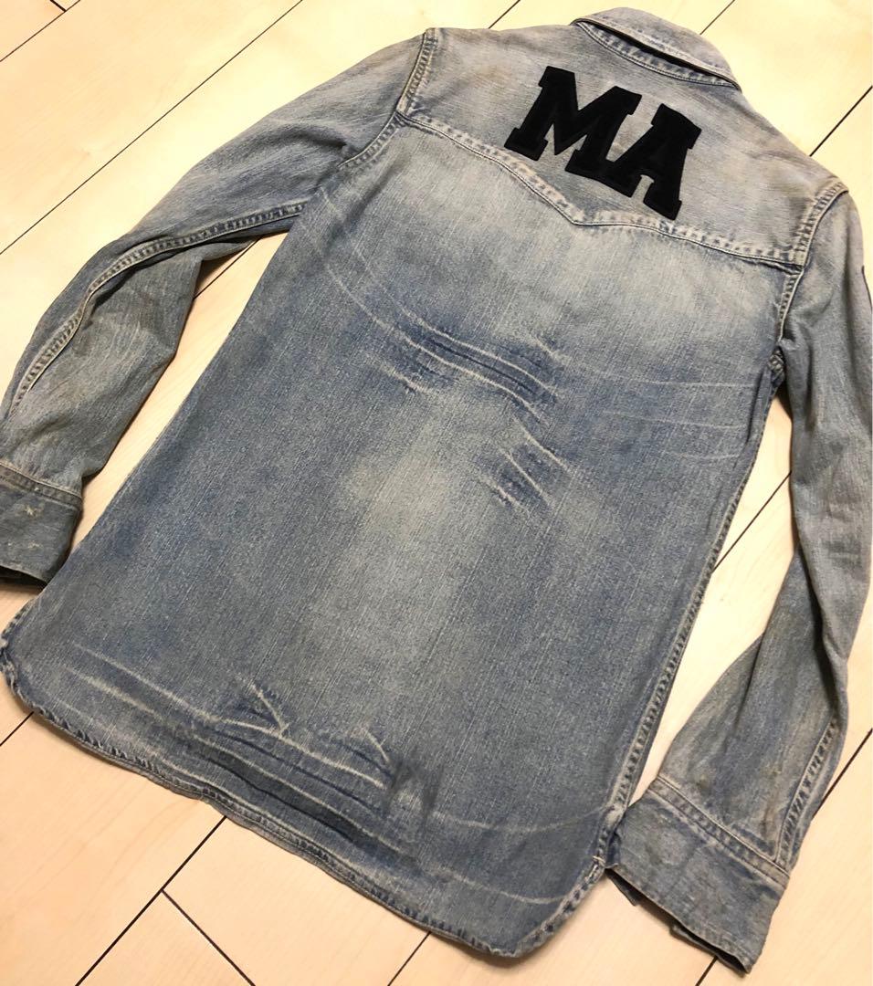 ムーンエイジ デニム シャツ 清春 プロパガ セクスプ エゴトリ SADS 黒