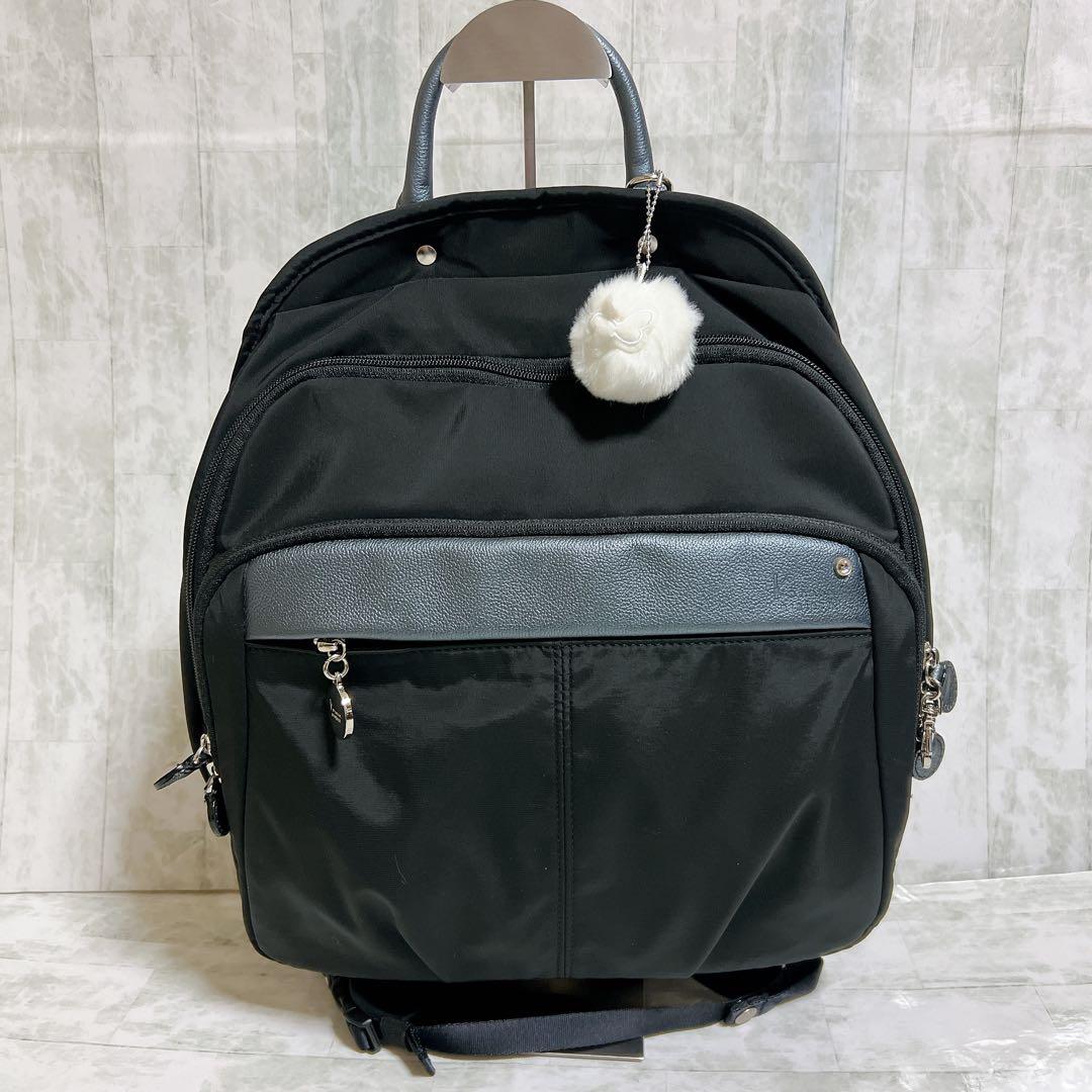 極美品 ✨　カナナプロジェクト　リュックサック　軽量　2way ナイロン　通勤