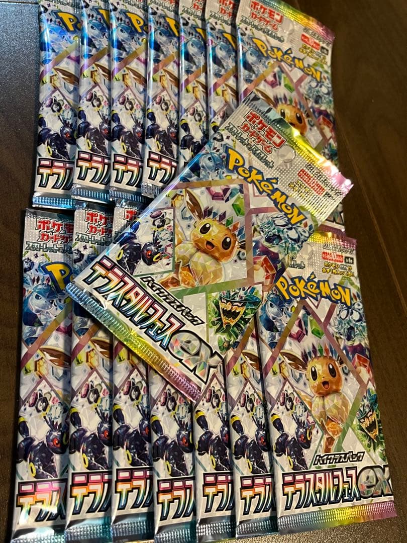 ポケモンカードゲーム テラスタルフェスEX 15パック