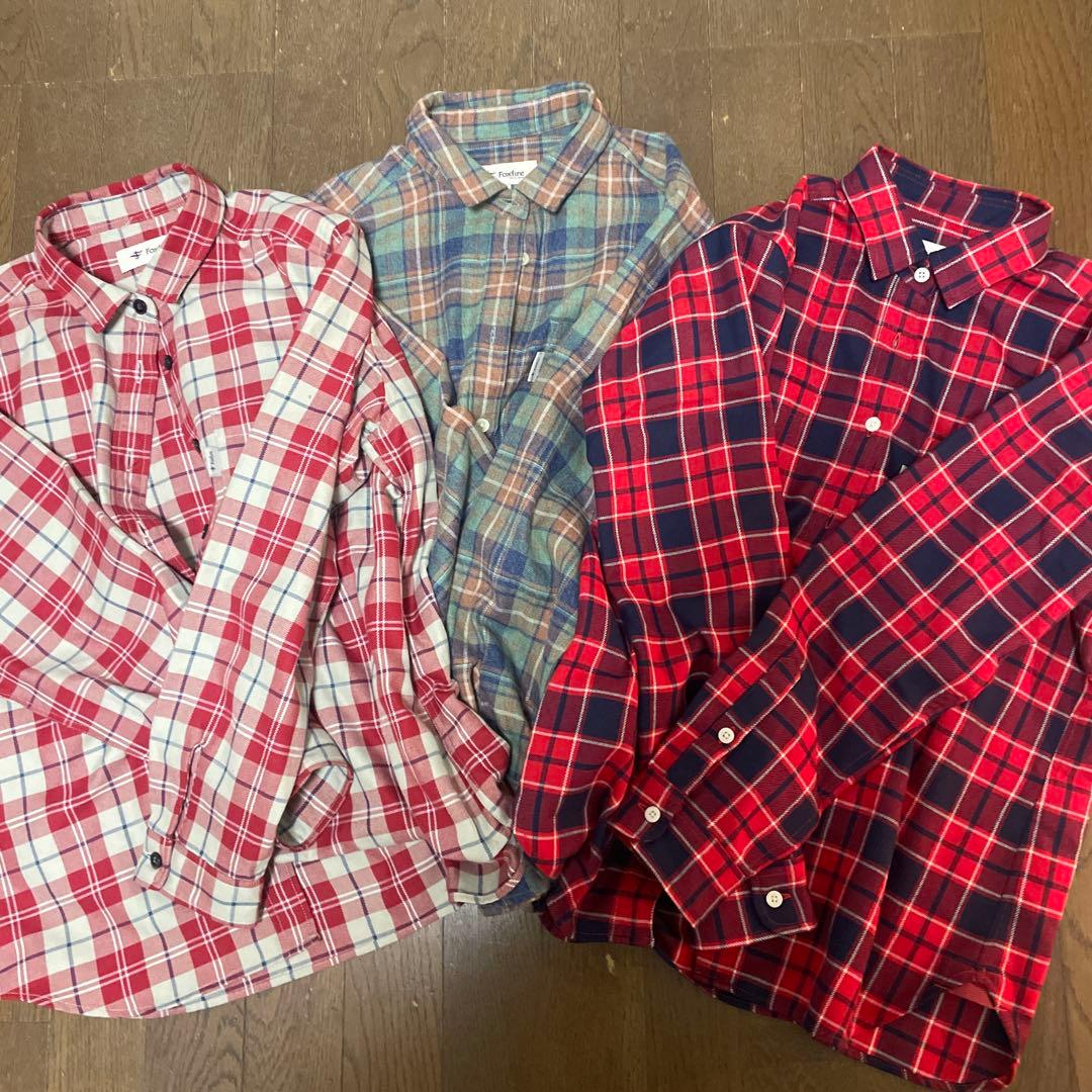 フォックスファイヤーシャツ３枚セット