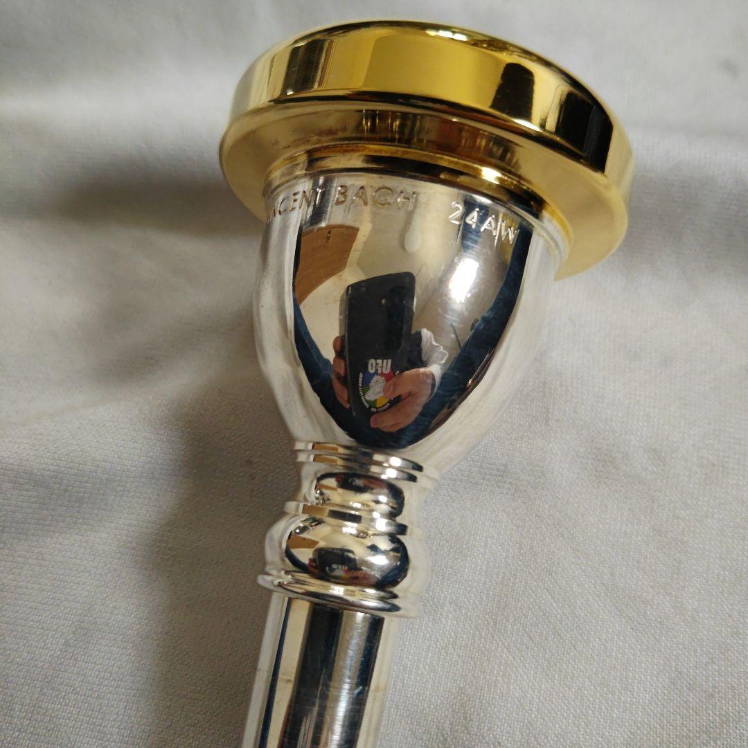 Bach 24AW チューバ マウスピース インナーゴールド