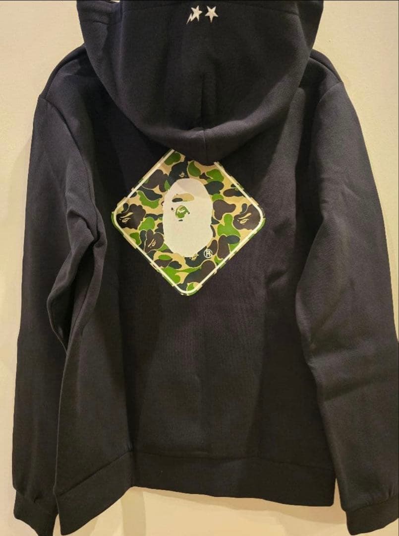 新品未使用 FCRB × エイプ プルオーバー パーカー S 黒 - メルカリ