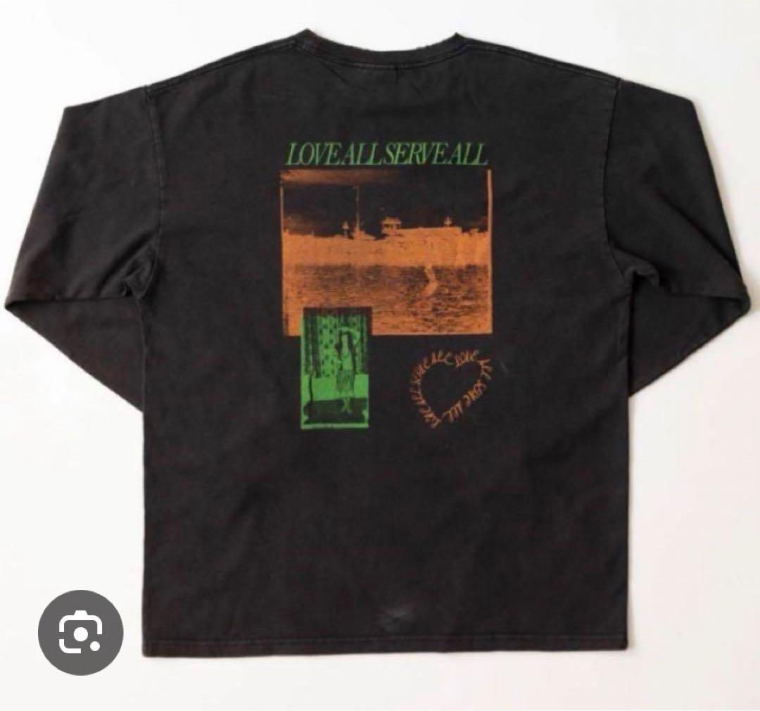 藤井風 Lサイズ Tシャツ LOVE ALL SERVE ALL ダメロンT - メルカリ