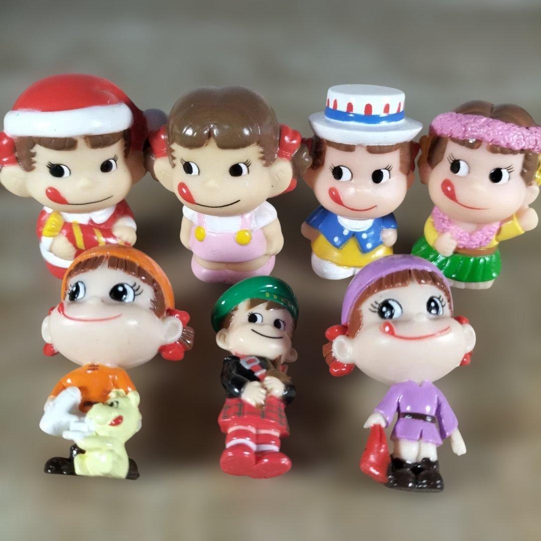 不二家 ペコちゃん ポコちゃん ミニフィギュア ミニソフビ マスコット7