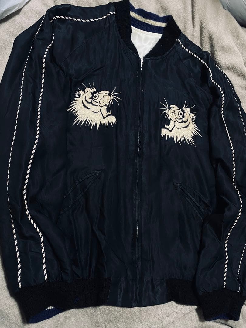 テーラー東洋 x Hinoya スカジャン 日本限定虎 2面用 vintage - メルカリ