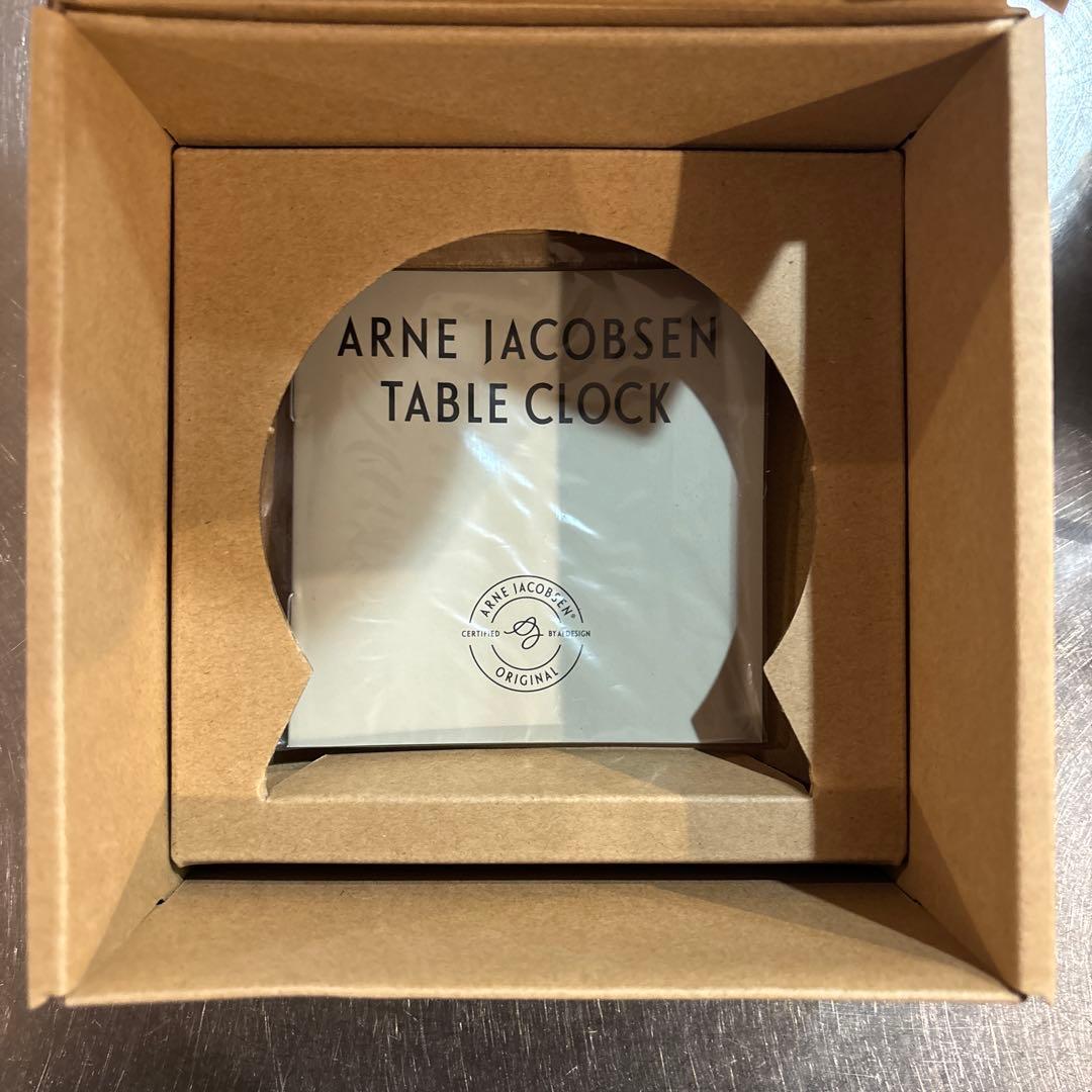 り*つ様 Arne Jacobsen ROMAN アラーム付き置時計 11cm - メルカリ