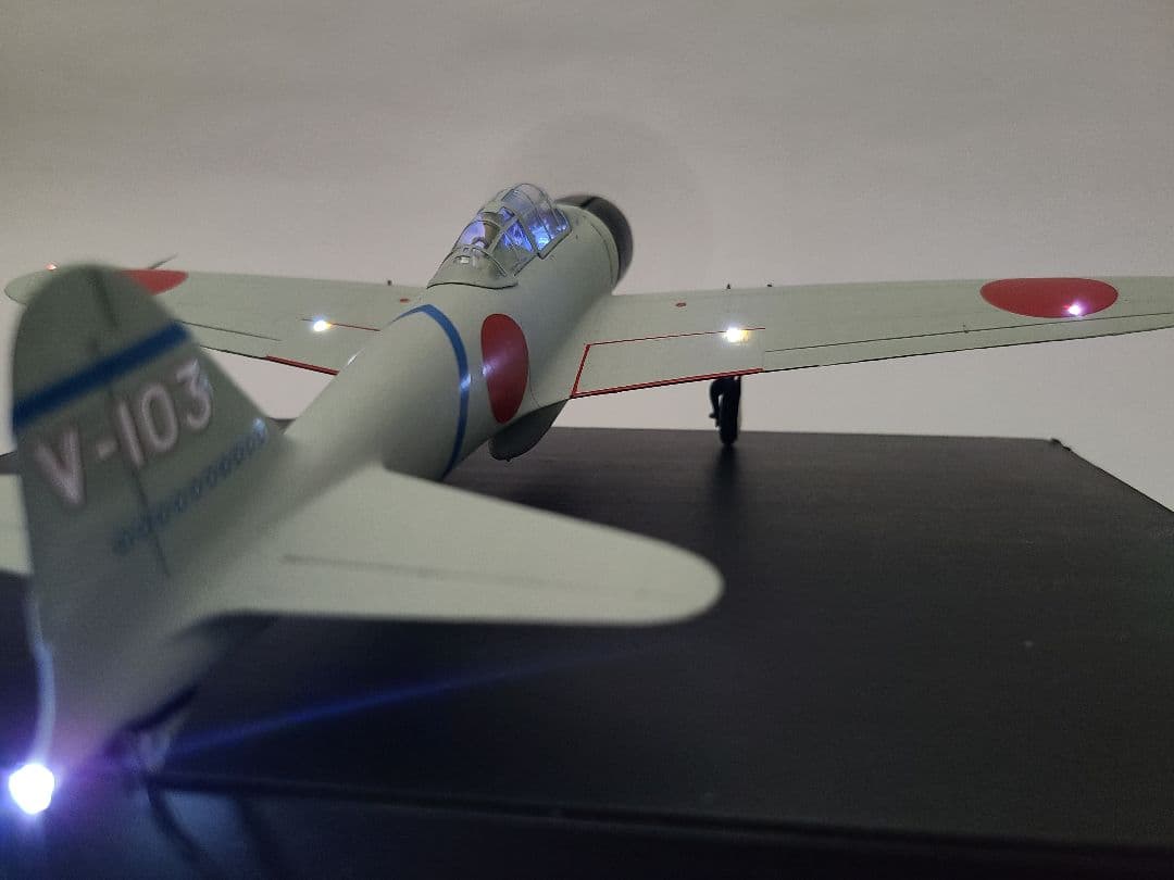 零式艦上戦闘機21型 坂井三郎乗機リアルモーターライズ完成品 - メルカリ