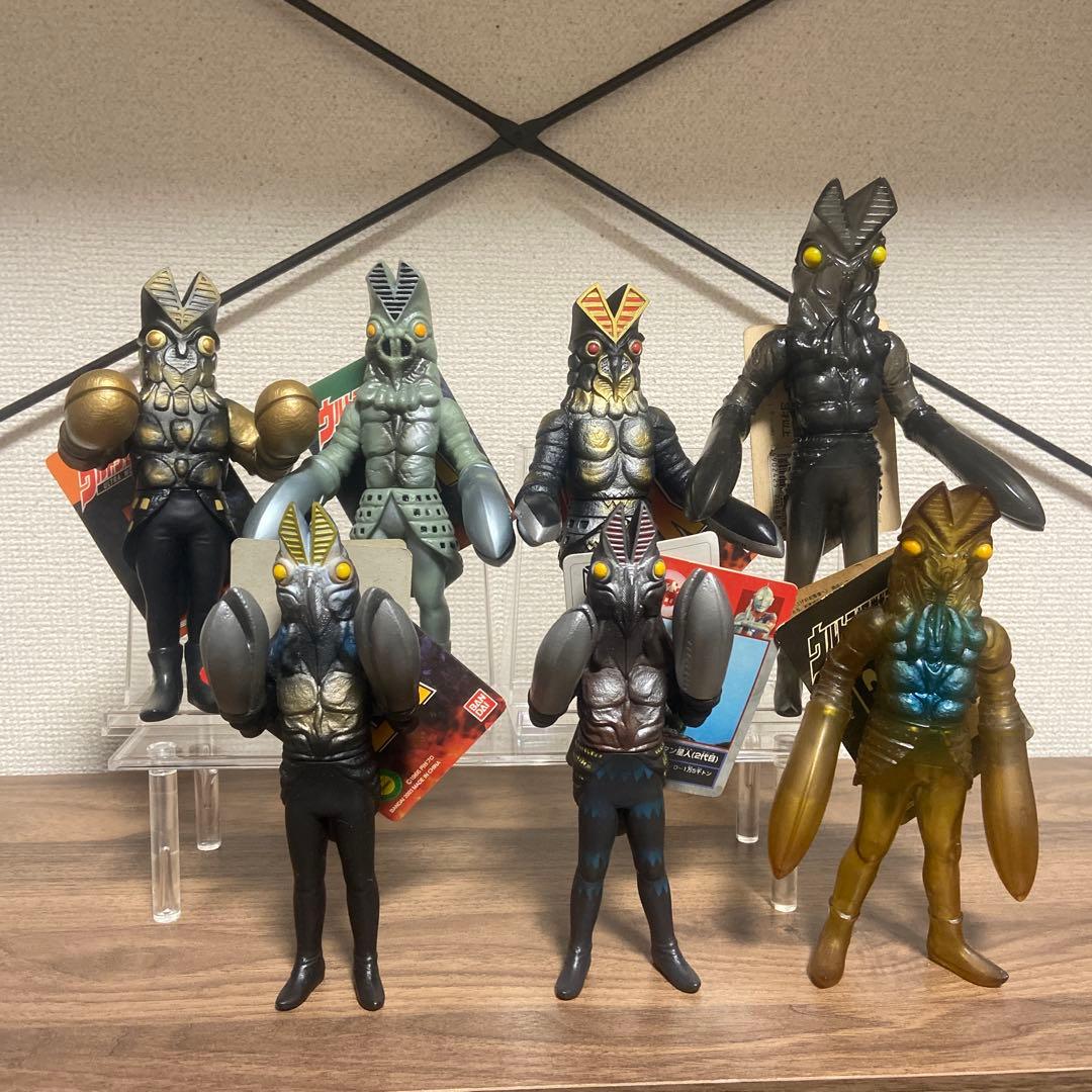 バルタン星人 ソフビ タグ付き 【7種セット】 - メルカリ