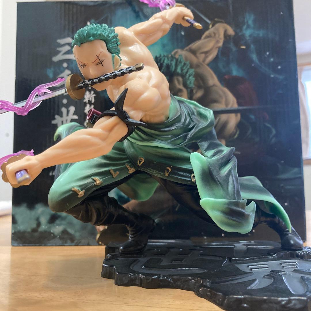 ワンピース ゾロ 三千世界！！ 三刀流 約18㎝ - メルカリ