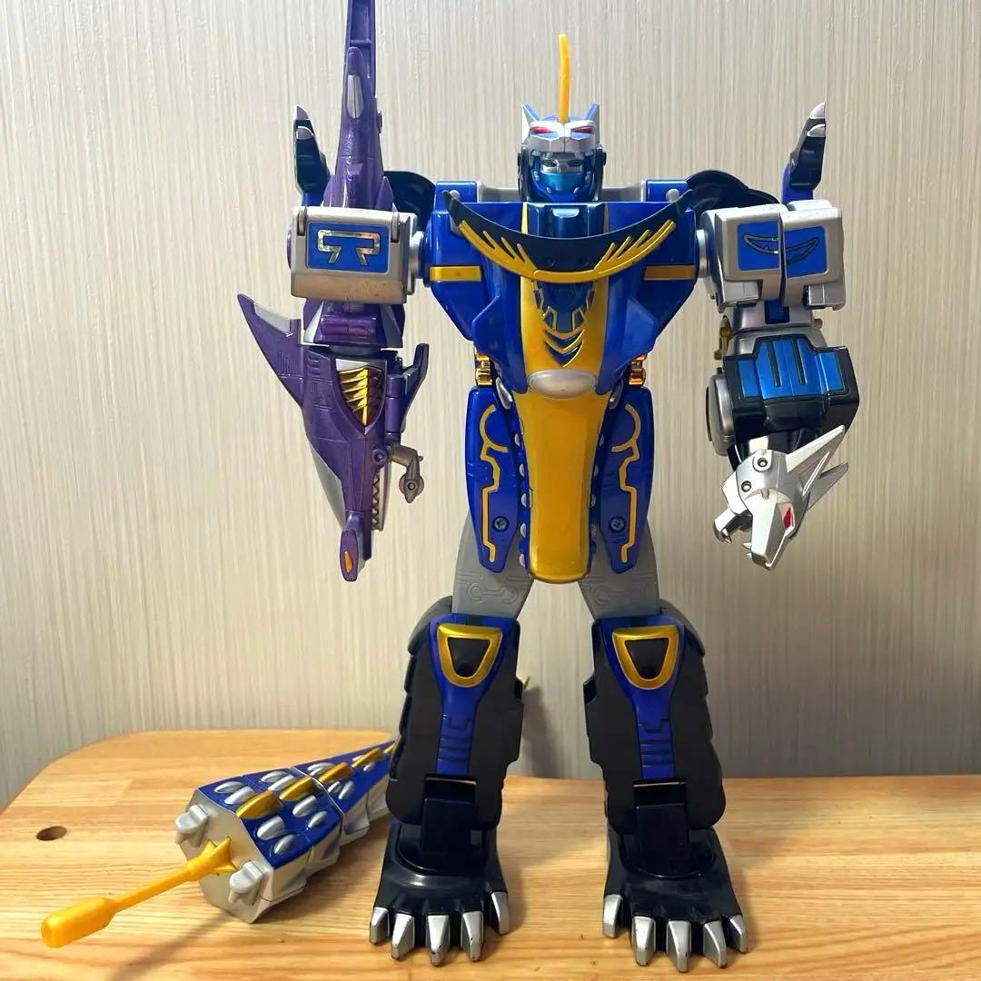 百獣戦隊ガオレンジャー DX合体ロボ 百獣合体ガオハンター ブルー