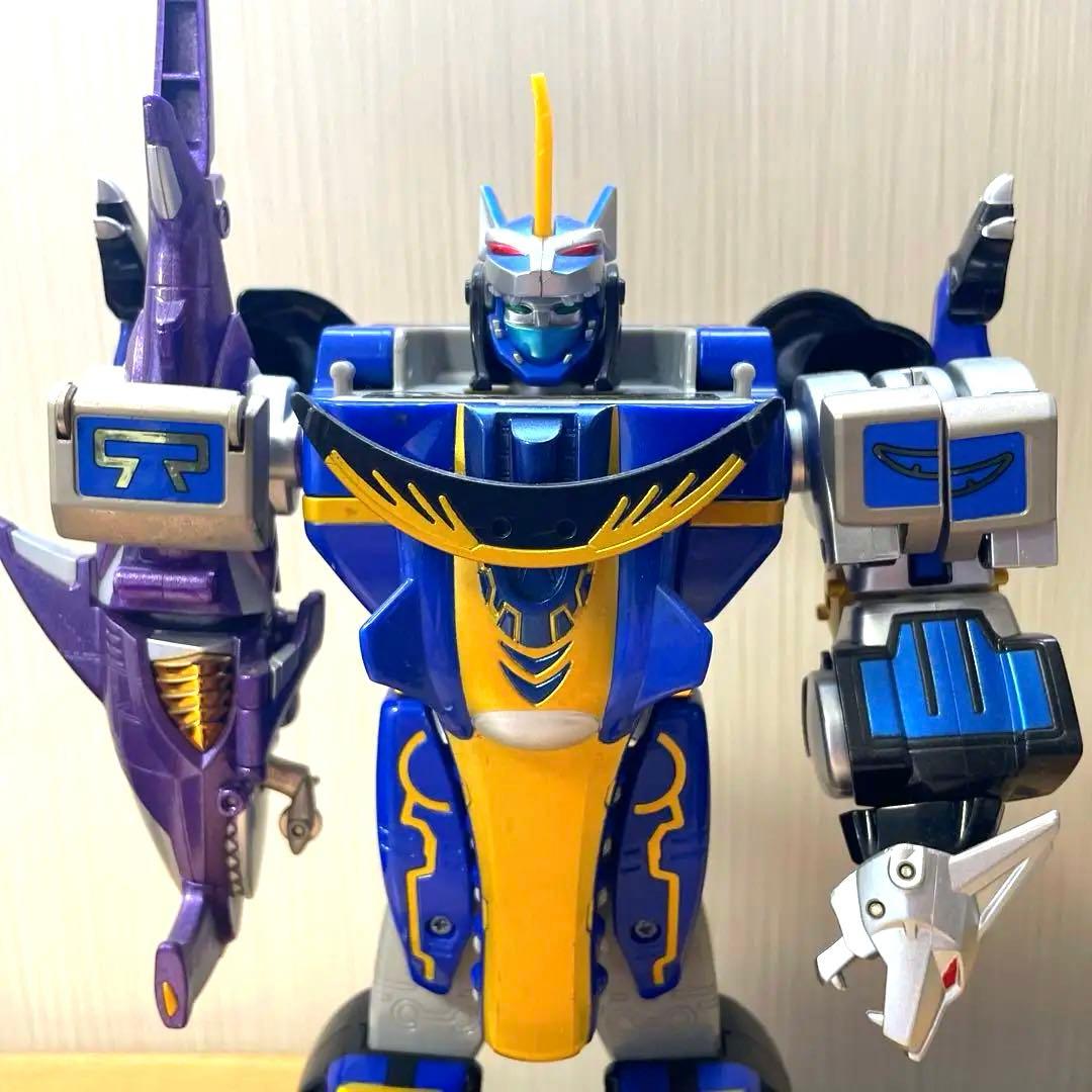 百獣戦隊ガオレンジャー DX合体ロボ 百獣合体ガオハンター ブルー