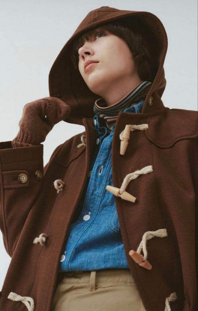 BEAMS BOY ダッフルコート