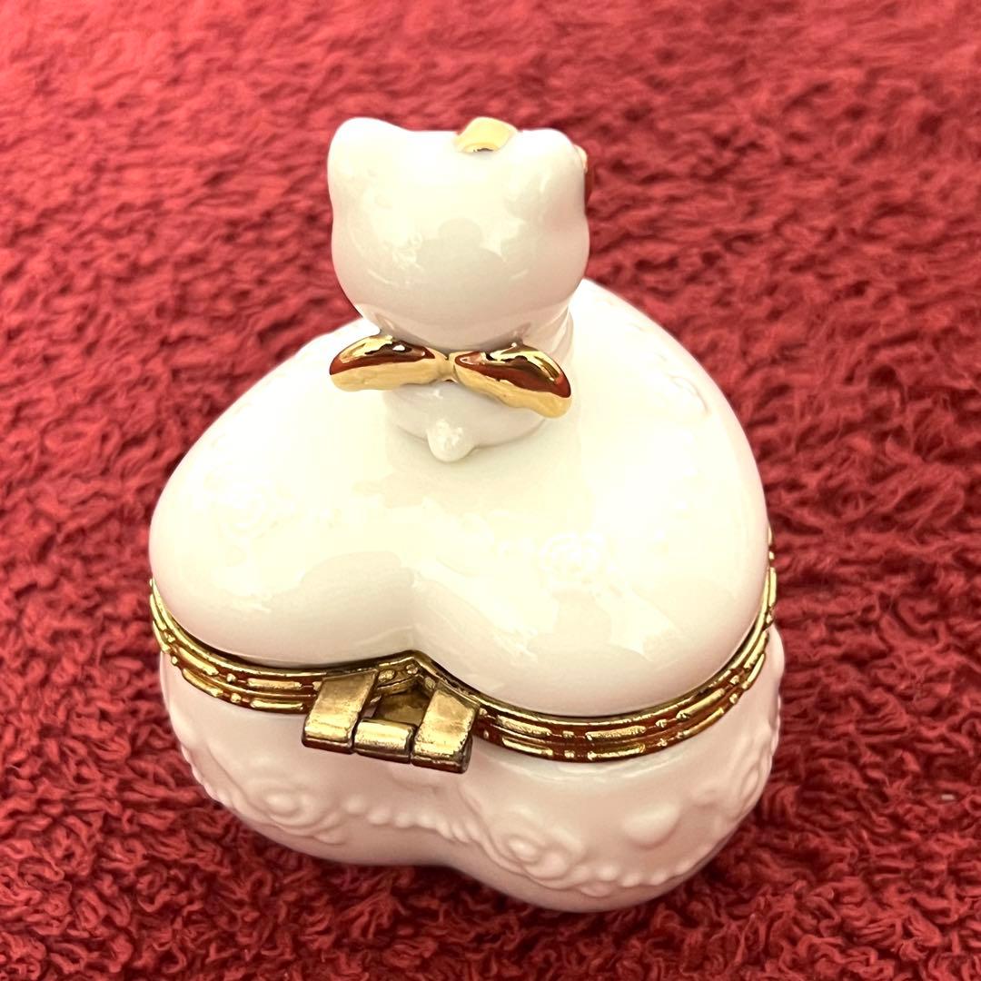 サンリオ ハローキティ ミミィ 陶器製 小物入れ セット ペア 陶磁器