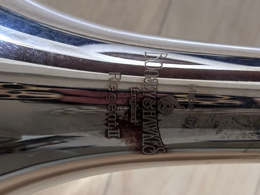 B&H テナートロンボーン シルバー C.C.シャイニーケース 青 セット