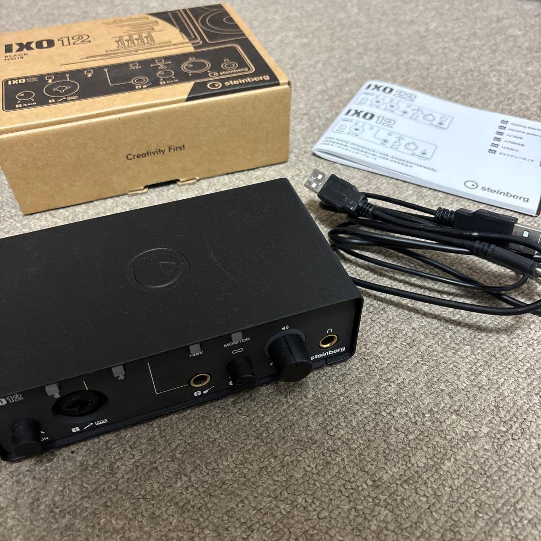 steinberg IXO 12 オーディオインターフェイス （DAW付属なし）