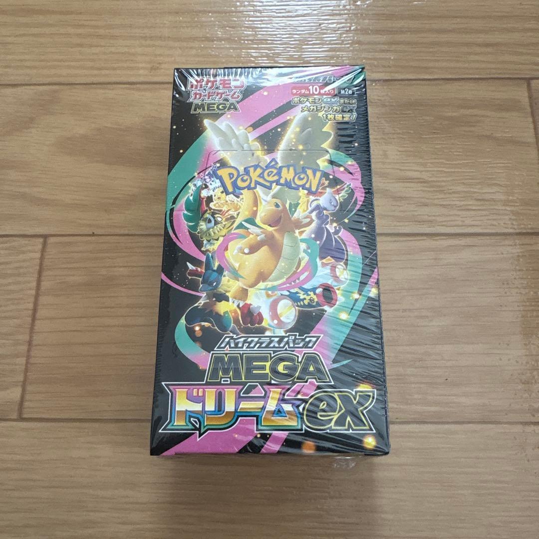 ポケモンカードゲーム MEGA ドリームEX シュリンク付きボックス - メルカリ