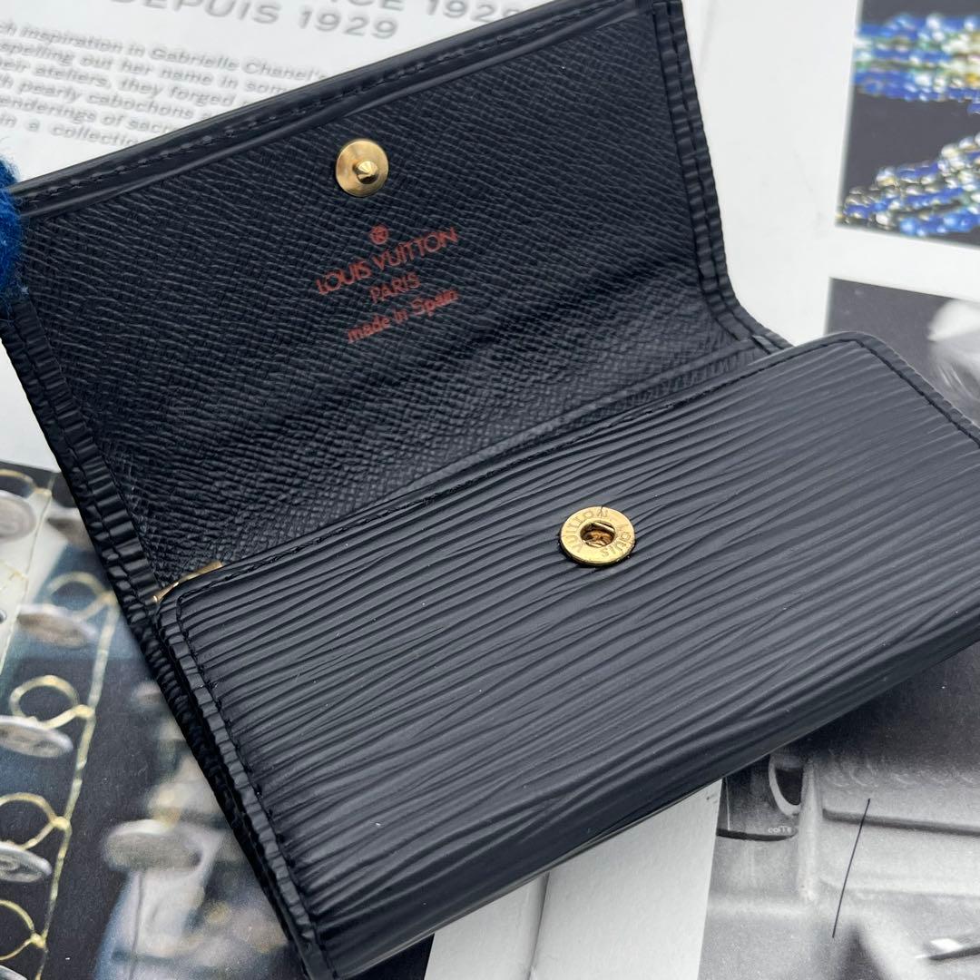 極美品✨ ルイヴィトン ミュルティクレ6 エピ ブラック キーケース