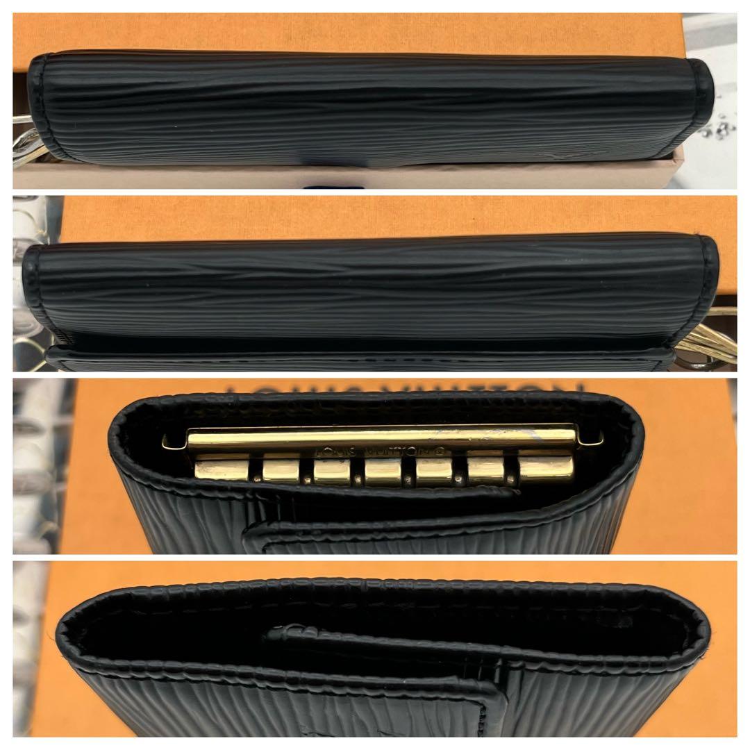 極美品✨ ルイヴィトン ミュルティクレ6 エピ ブラック キーケース