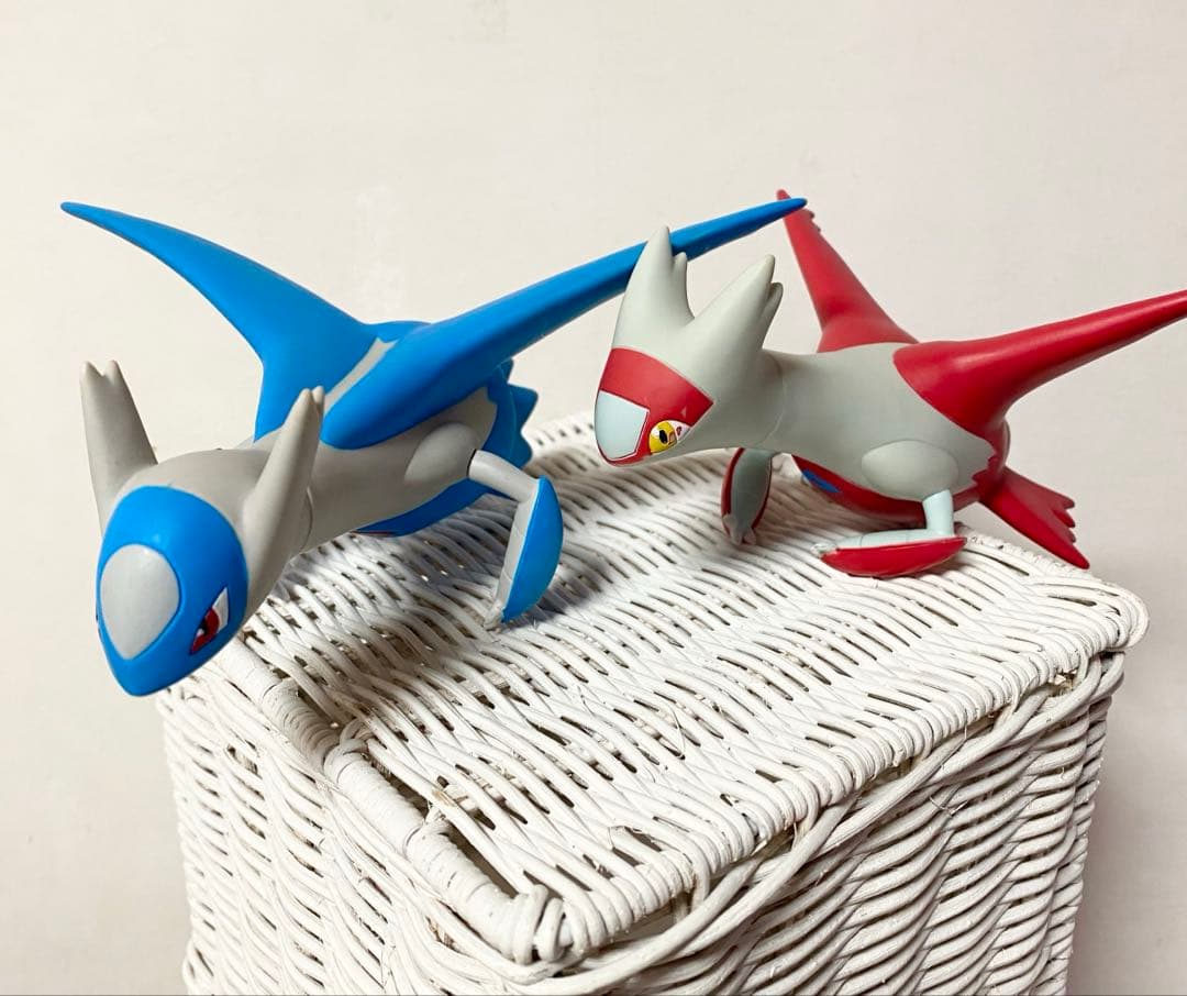 ポケモンAGフィギュア　ラティオス　ラティアス ソフビ　激レア