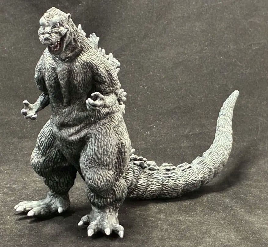 リペイント品 初代ゴジラ 怪獣 コンコルド社 ソフビ