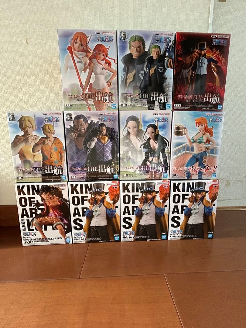 ワンピース フィギュア THE 出航 KING OF ARTIST まとめ11体