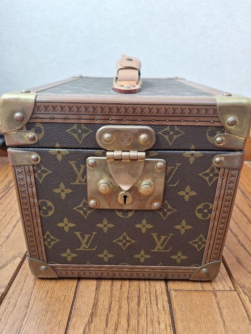 ルイヴィトン モノグラム トランク メイクボックス 化粧箱 ヴィンテージ 正規品