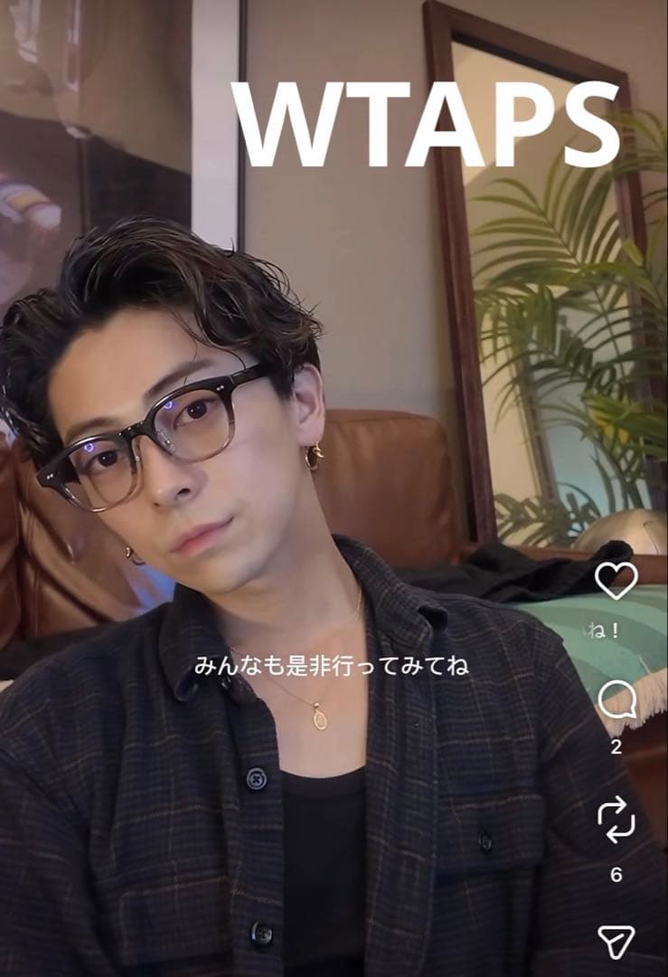 トップス WTAPS Deck / LS / Cotton Twill Textile