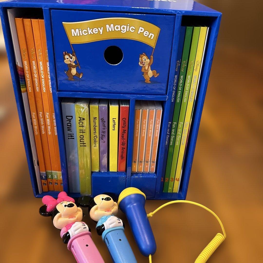 Mickey Magic Pen 学習用絵本セット